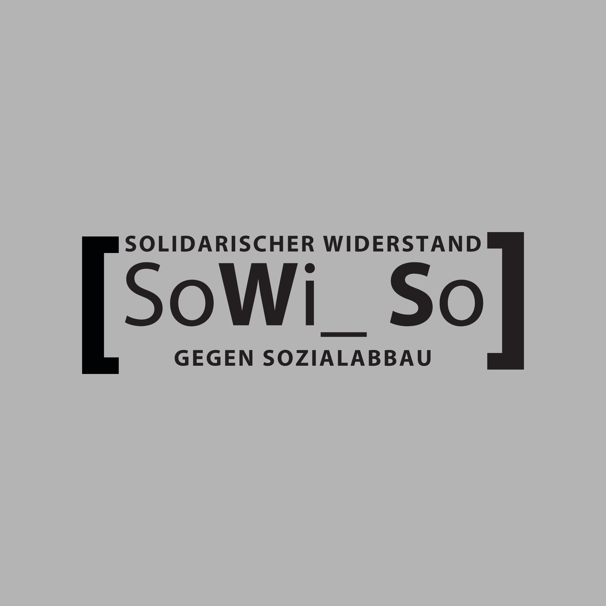 Logo von SoWi_So mit grauem Hintergrund