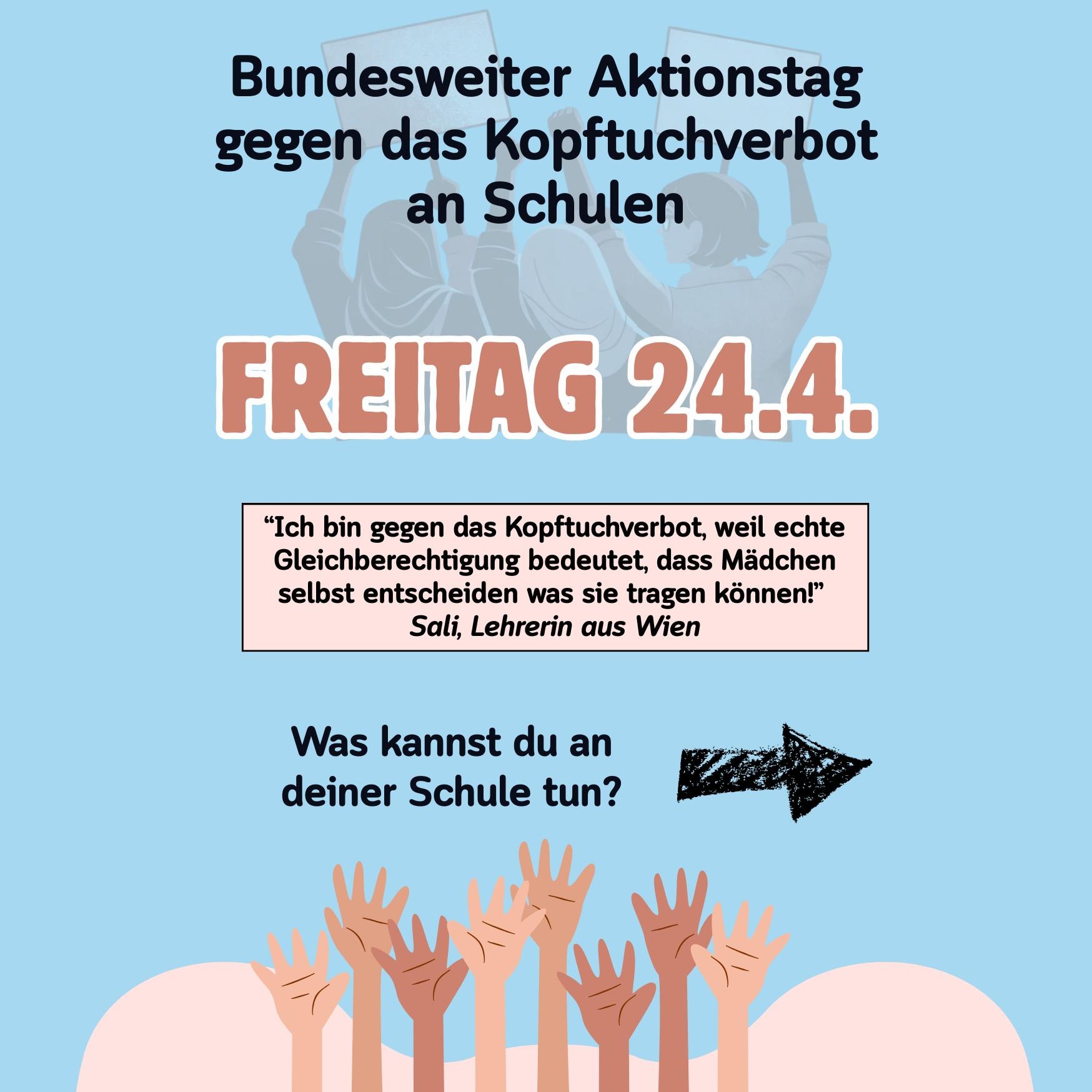 Aufruf zum Aktionstag als Grafik