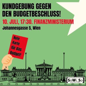 Aufruf zur Kundgebung als Grafik